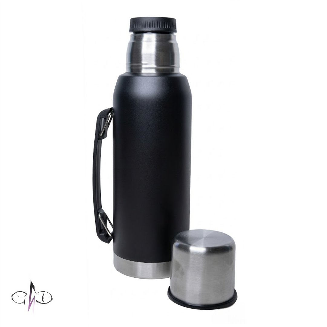 Termo Con Manija Pico Cebador - 1.2 Litros